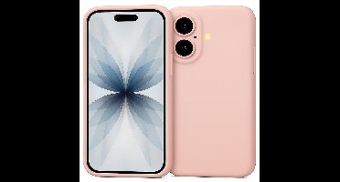 Hoesje geschikt voor iPhone 17 - Mat Back Case Roze