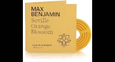Max Benjamin - Autoparfum Navulling - Seville Orange Blossom