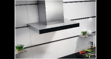 AEG DBE5660HB Muurmontage Roestvrijstaal 720 m³/uur A