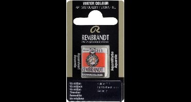 Rembrandt water colour napje Vermilion (311)