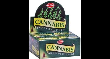 HEM Wierook Kegel Cannabis (12 pakjes)