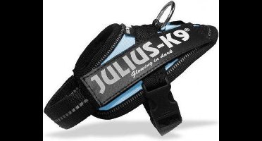 WERELD BEKENDE JULIUS K9 IDC POWERTUIG VOOR TEKSTLABELS BLUE SKY MAAT 3