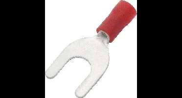 Vorkkabelschoen Rood 6.5-12 mm - Gat diameter 6.4 mm - M6 - 100 Stuks