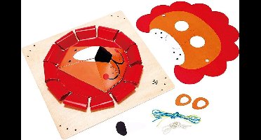 Hape Maskerset met frame leeuw