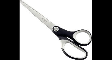 Leitz Roestvrijstalen Titanium Schaar - 180 mm - met Ergonomische Handgreep - Zwart