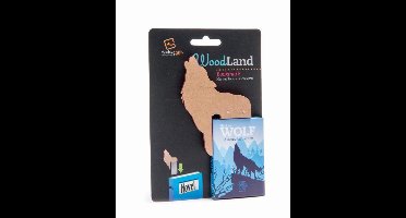 Woodland Animal Bookmark Wolf