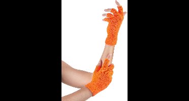 ESPA - Oranje vingerloze handschoenen