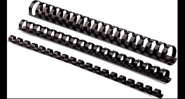 Fellowes Bindruggen 12 mm zwart - 100 stuks