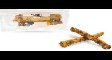 Beeztees Kauwstaaf - Hondensnack - Kip - 2 ST - 18 cm - 55-60 gram