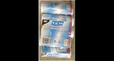 Papstar Afvalzak 5x 20st 5 ltr