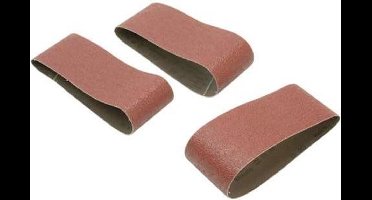 PIRANHA schuurband - voor bandschuurmachine - 100 x 560 mm - korrel 60 - 3 stuks