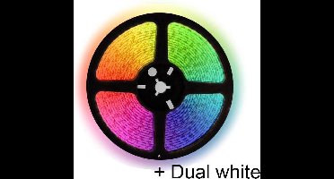 5 meter RGBW (Koud + warm wit) led strip - 60Leds/m - 12V