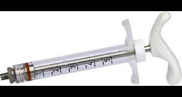 Excellent nylonspuit - Schroef - Toedienen medicijnen en vloeistoffen - 5 ml