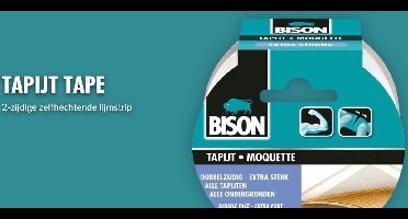 Bison tapijttape extra strong - 10 meter