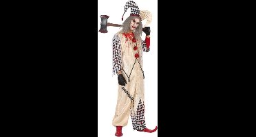 Bebloed harlekijn kostuum voor mannen - Verkleedkleding