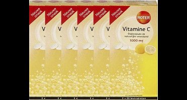 Roter Vitamine C Bruistabletten Ascorbinezuur Citroensmaak Voordeelverpakking