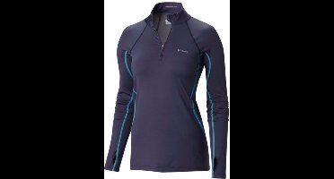 Columbia Midweight Stretch Half-Zip Shirt Longsleeve Dames - Nocturnal