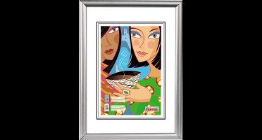 Hama Madrid zilver 15x20 kunststof 66634