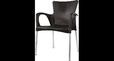 Bella terrasstoel zwart