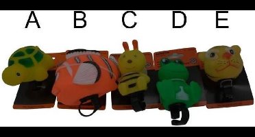 Fietsknijptoeter cartoon