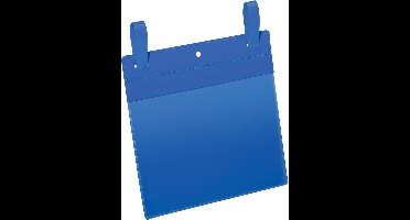 Documententassen met ophanglus, B 210 x H 148 mm (A5 liggend), 50 st., blauw