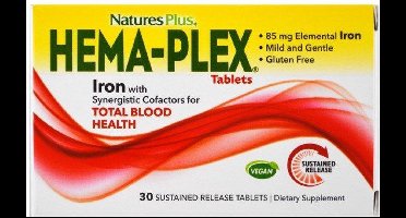 Hema-Plex (30 Sustained Release Tablets) - Nature's Plus
