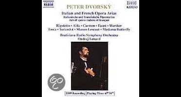 Italian & French Opera Arias / Peter Dvorsky, Lenard