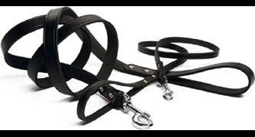 Beeztees Geniet Hondenriem - Zwart - 200 cm x 20 mm