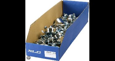XLC Widek Fietsbel - 24 Stuks - Chroom