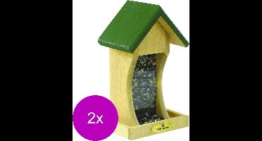 Wildbird Wandvoederhuis Tennessee - Voederhuis - 2 x 19.5x14x36.5 cm