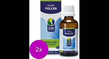 Puur Natuur Pollen - Supplement - Luchtwegen - 2 x 50 ml