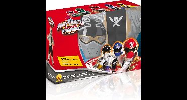 "Zilverkleurig Power Rangers™ kostuum voor kinderen  - Kinderkostuums - 98/104"