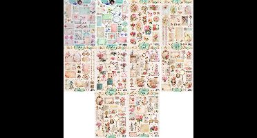 10x 3DA4 Knipvellen - Voor elk wat wils - Maak prachtige kaarten en fotoalbums