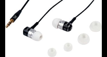 T'nB ESROCK Zwart, Wit - In-ear - koptelefoon 2 maten oorkussen