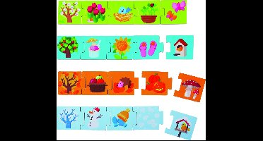 Haba Ordeningsspel Seizoenen 20 Stukjes