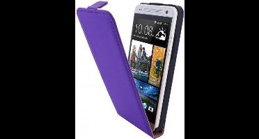 Mobiparts Premium Flip Case HTC One Mini Purple