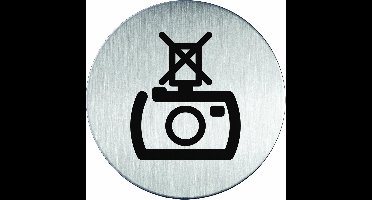 Pictogram|Deurbordje|Niet flitsen