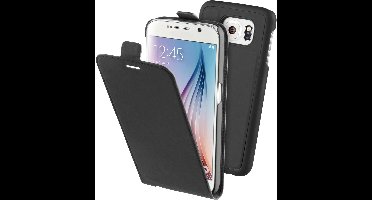 BeHello 2 in 1 Flip Case voor Samsung Galaxy S6 - Zwart
