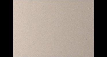 Kraft Karton - Teken- En Knutselkarton - Gerecycled Karton - Grijs DIY Karton - 70x100 cm - Dikte 3 mm - 2200 gram - Set van 10 vellen