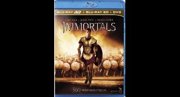 Immortals 2D 3D dvd plus blu-ray steelbook (blu-ray tweedehands film)