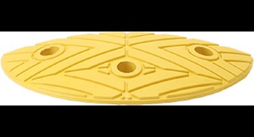 Verkeersdrempel 75 mm hoog Geel