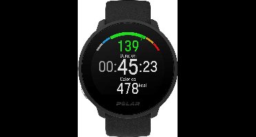 Polar Unite Fitnesshorloge en -tracker -  Zwart - Tunnel - S-L