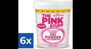 The Pink Stuff The Miracle Vlekverwijderaar Witte Was 1 kg - Voordeelverpakking 6 stuks