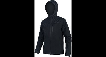 Endura Hummvee Waterproof Hooded Jacket - Regenjas - Heren Black XL