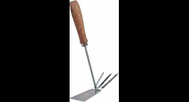 Talen Tools – Handhak – Met drietand – Verzinkt staal – Essenhouten handvat