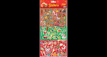 Grafix Sint Stickerset 200-delig 30x17cm