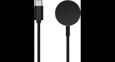 DrPhone AC11 – USB C Oplader - Oplaadkabel - Geschikt voor o.a Galaxy Watch 7/Ultra/Fe/65/ 5 PRO/ Watch 3/4/Active 2 - Zwart