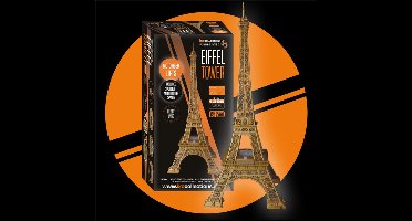 IXO Collections Modelbouwpakket - 007 Eiffeltoren Parijs met Verlichting en Liften Metalen - 1:270 - Modelbouw