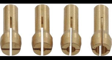 4 Spantangen voor Ø 0,3 - 3,2 mm Donau Elektronik 1508 4 spantangen, 3,0-3,2 mm
