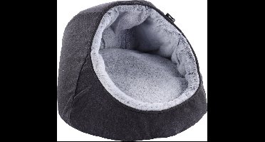 FLAMINGO - Huisdierengrot - Dorsa - 46x46x36 - cm - zwart